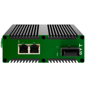 Commutateur Fibre Optique Industriel Monomode à 2 Ports (1SC et 1RJ45) 1310nm 20km avec Fonction SNMP, Type Stable – Vente Directe Usine - Product Image 1