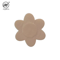 Cache-tétons en silicone imperméables en forme de fleur, patchs mammaires adhésifs doux pour la peau, coussinets de soutien-gorge sans bretelles pour mariages