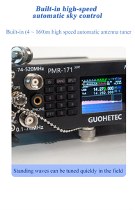 Módulo <span class=keywords><strong>SDR</strong></span> Completo Ultra Portátil de Rango Completo con AGC, Receptor de <span class=keywords><strong>Radio</strong></span> de Frecuencia de 100k~2GHz, Brújula, DMR, GPS, con Batería - Product Image 4