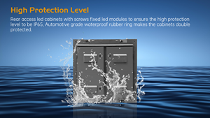 맞춤형 대형 광고판 풀 컬러 P10 고주사율 실외 방수 8K HDR10+ 광고 비디오 월 패널 LED 디스플레이 스크린 - Product Image 4