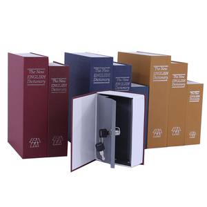 Caja fuerte de libro con cerradura de combinación, caja de almacenamiento secreto para el hogar, libro de combinación seguro/ - Product Image 1