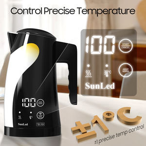 Sunled Wholesale Custom European Home Appliances Smart Low <strong>Wattage</strong> Tea Pots Hot Water <strong>Kettle</strong> Heat Electric <strong>Kettle</strong> - Product Image 4