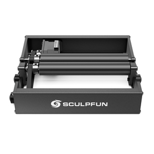 Rodillo Rotatorio Láser <span class=keywords><strong>SCULPFUN</strong></span> RA Mini para Grabador Láser C1 ICube Ultra, para Grabado de Objetos Cilíndricos, Madera, Bricolaje y Corte - Product Image 3