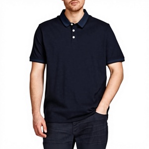 Chemise <span class=keywords><strong>JACK</strong></span> & <span class=keywords><strong>JONES</strong></span> pour <span class=keywords><strong>homme</strong></span>, 100% coton, bleu foncé, taille 6XL Plus UK - Product Image 3