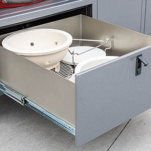 AJUNION lujo aluminio al aire libre cocina gabinete barbacoa parrilla carrito al aire libre cocina isla al aire libre cocina conjunto - Product Image 5