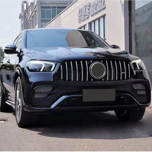 Nouveaux pare-chocs avant et arrière, lèvre arrière à gorge arrière GLE53 coupé calandre à rayures verticales GT pour <span class=keywords><strong>Mercedes</strong></span> Benz <span class=keywords><strong>GLE</strong></span> à GLE63sAMG - Product Image 3