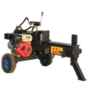 china hot selling lower price gasoline log fire wood splitter hydraulic drill for sale used