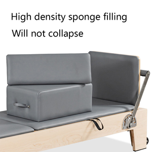 CZFIT - Artículo Más Vendido, Máquina Profesional de Pilates Reformer de Madera de Arce, Cuero PU Negro, Equipo de Fitness Profesional - Product Image 5