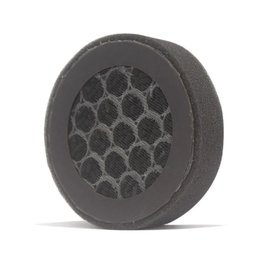 Custom Paper Frame Coconut Shell Round Active Carbon Air Filter Cylinder To Remove Smell And Formaldehyde