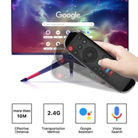 IHOMEMIX M6 télécommande universelle TV 2.4G clavier sans fil Gyroscope capteur voix Air souris