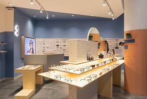 Muebles Personalizados para Ópticas |   Mostradores de Exhibición para Gafas LED |   Exhibidores y Vitrinas Modernas para Gafas, para Diseño de Tiendas Completas - Product Image 2