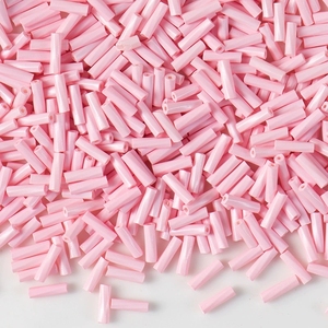 FGB sang trọng 2x6mm Kính đầy màu sắc xoắn dài <span class=keywords><strong>bugle</strong></span> hạt thủy tinh pha lê Hạt giống Hạt ống lỏng Hạt đối với trang sức làm - Product Image 4