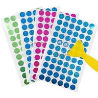 Feuilles d'autocollants à gratter personnalisées, holographiques, rondes, autocollantes, à peler et coller, étiquettes DIY à gratter pour jeux, fêtes, cartes-cadeaux
