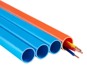 Tubo de PVC colorido barato para uso doméstico, tubo de PVC de parede fina de fornecimento de fábrica de 1/2 3/4 polegadas 16mm 20mm 25mm 32mm