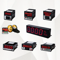 Compteur numérique réversible TENGLONG JDM11-6HD 110V-220V avec affichage LED 6 chiffres (1-999999) pour temps et longueur