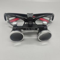 Mincin MC-X6 3.5X Dental Loupes Binocular Magnifying Glass Medical Magnifier Coated Optical Lens Clip Dentist Surgical Use
