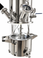 Mélangeur planétaire double-chaîne de laboratoire 2L avec contrôle automatique pour le brassage et le moulage de produits chimiques – Machine intégrée