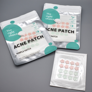 Patchs Hydrocolloïdes Anti-Acné en Forme <span class=keywords><strong>de</strong></span> Fleur avec Centella et Arbre à Thé – Autocollants Esthétiques Imperméables et Respirants - Product Image 4