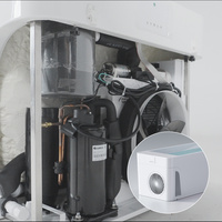 Baignoire de plongeon froid tout-en-un Icegalax Fibercore avec système de filtration rafraîchissant pour la récupération sportive, massage spa tourbillonnant