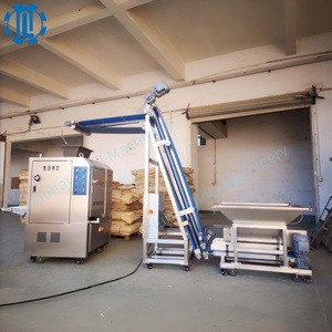 Cortadora de Masa de Fácil Operación, Elevador de Masa con Cinta <span class=keywords><strong>Transportadora</strong></span> y Velocidad Ajustable, Material de Grado Alimenticio, Equipo de Panadería <span class=keywords><strong>para</strong></span> Manipulación de Masa - Product Image 3