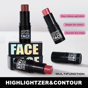 Maquillage pour le <span class=keywords><strong>visage</strong></span> Blanc Rose Blush Shimmer Stick Crème Blush Maquillage Blush Stick Private Label Crémeux Glow Cheek Rose Mignon Blush Stick - Product Image 4