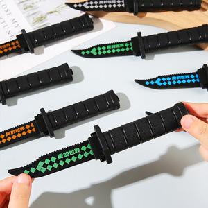 Couteau télescopique PUBG en PVC, jouet pour adolescents de 7 à 14 ans, unisexe, accessoire pour vendeur de rue - Product Image 2