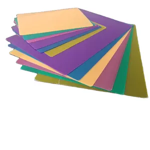 Цветной тонкий лист из ПВХ A4 B5 для обложки книг