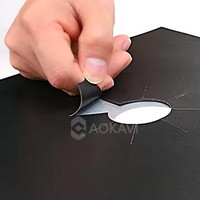 Pour une utilisation commerciale et domestique dans la cuisine Protecteur de cuisinière à gaz en PTFE antiadhésif non toxique Couvercle de table de cuisson en PTFE ignifuge