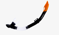 Valve de respiration semi-sèche en silicone pour adulte, équipement professionnel de plongée libre, respirateur de plongée
