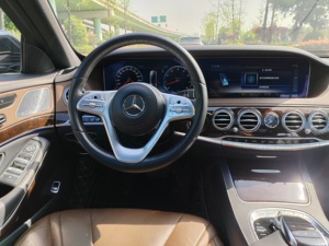 Mercedes-Benz S450L d'occasion 2018, berline de luxe, 30T V6 Biturbo 367HP, LWB, conduite à gauche, 5 places, boîte automatique 9 vitesses, véhicule professionnel en gros - Product Image 6