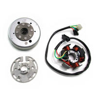 Bobina do Estator Magnético K Star (Cobre/Metal 100% Testado) para Sistema Elétrico de Motocicletas Senda