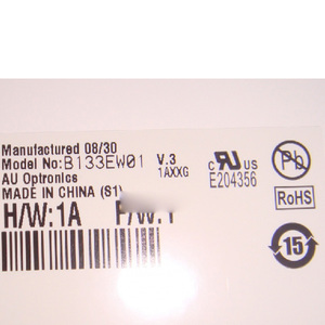 หน้าจอ LCD LVDS คุณภาพสูง ขนาด 13.3 นิ้ว รุ่น B133EW01 V3 ความละเอียด 1280*800 จอ TFT LCD - Product Image 2