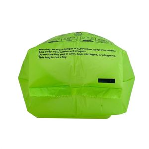 BPI/EN13432 Certified 100% <b>Compostable</b> T-shirt Dog Poop <b>Bags</b> | Leak-Proof Easy Tie Handle Pet Waste <b>Bags</b> (Custom Logo) - Product Image 4