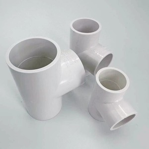 Chất lượng cao 3 \ "uPVC sch40 bằng TEE chống ăn mòn cho các ứng dụng áp lực cao-cho hóa chất và xử lý nước - Product Image 3