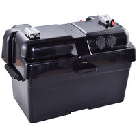 Boîtier de batterie pour système à double batterie 12V AVEC CHARGEUR CC-CC 25A INTÉGRÉ