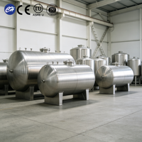 Réservoir de gaz de pétrole liquéfié en acier inoxydable de haute qualité 100m3 pour usine, certifié ASME CE pour usage industriel