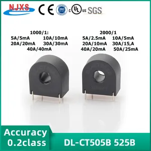 Transformador de Corriente de Pin NJXSE DL-CT505B DL-CT525B 1000/1 2000/1 CT AC 5A 10A 20A 30A 50A Transformador de Corriente de Montaje - Product Image 2