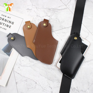 YY RTS da điện thoại bao da, vành đai vòng giữ điện thoại, nâu, phù hợp cho điện thoại di động 13/14 Series & Samsung S22, pre-hình thiết kế - Product Image 3