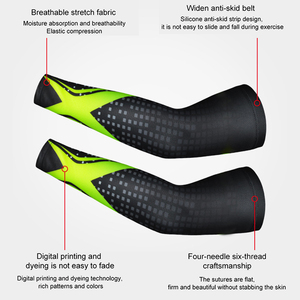Manchons de bras de <span class=keywords><strong>golf</strong></span> personnalisés imprimés en gros, protection UV, respirants, séchage rapide pour hommes, femmes et unisexe - Product Image 5