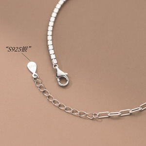 Joyería de moda 925 pulseras de cadena de <span class=keywords><strong>tenis</strong></span> de plata esterlina 3MM <span class=keywords><strong>fila</strong></span> de diamantes de circón pulseras chapadas en oro para mujeres - Product Image 5