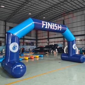 Gerbang Tiup PVC Tahan Air dan Awet untuk Finish Line Marathon, Pameran, dan Promosi dengan Blower - Product Image 2