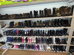 YL3715 Stivali Invernali da <span class=keywords><strong>Uomo</strong></span> Personalizzati <span class=keywords><strong>Blu</strong></span> a Metà Polpaccio Antiscivolo Caldi Impermeabili per Esterni - Product Image 6