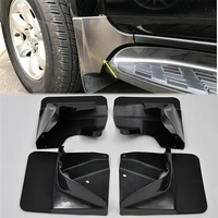 Accessoires de voiture YBJ Garde-boue pour Land Cruiser Prado FJ120 2003-2009 Garde-boue rabattable Garde-boue anti-éclaboussures LC120