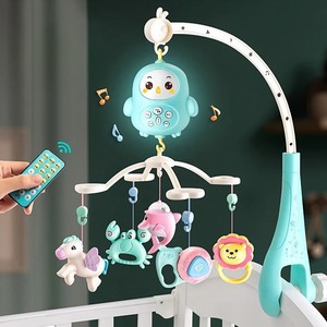 <span class=keywords><strong>Mobile</strong></span> de <span class=keywords><strong>lit</strong></span> <span class=keywords><strong>bébé</strong></span> à rotation automatique avec télécommande et musique, jouet <span class=keywords><strong>pour</strong></span> la chambre de <span class=keywords><strong>bébé</strong></span> - Product Image 1