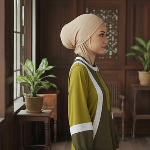 Kilang Jahit Pukal OEM Pukal Sudadera Deportiva Musulmana Labuh Precio Unitario al por Mayor Menutup Aurat Control de Calidad Consistente - Product Image 4