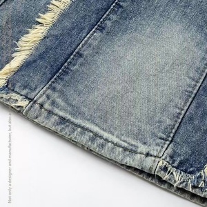 Pantalones Vaqueros Rotos de Estilo Urbano con Lavado Intenso, Pantalones Cargo Holgados y Rectos con Múltiples Bolsillos para Hombre, Pantalones Vaqueros de Pierna Ancha - Product Image 3
