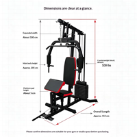 Prix d'usine – Station d'entraînement multifonction tout-en-un pour exercices de force à domicile