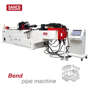 Machine de cintrage de tubes CNC pour la fabrication de garde-corps et de balustrades de plateforme en acier inoxydable pour les chemins de fer, le métro et les lignes souterraines - Product Image 1