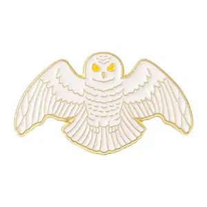 europäische und amerikanische film- und fernsehkarikatur eagle alloy metal paint enamel pin badges metal custom logo