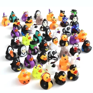 Recrutement de distributeurs – Sans pression sur les stocks – Logo personnalisé – <span class=keywords><strong>Canard</strong></span> de bain flottant en PVC – Mini-<span class=keywords><strong>canard</strong></span> imprimé animal en vinyle – Caoutchouc en vrac qui couine - Product Image 4
